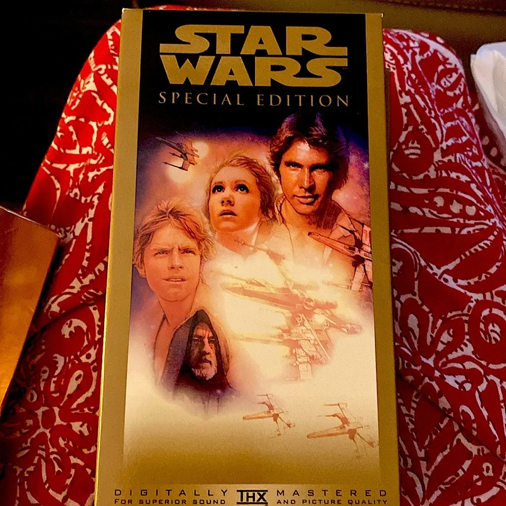 Star Wars Trilogy Special Edition VHS from 1997, 20th Century Fox. Looks unused.